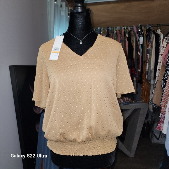 NWT Small Calvin Klein Blouse - Picture 10 of 11